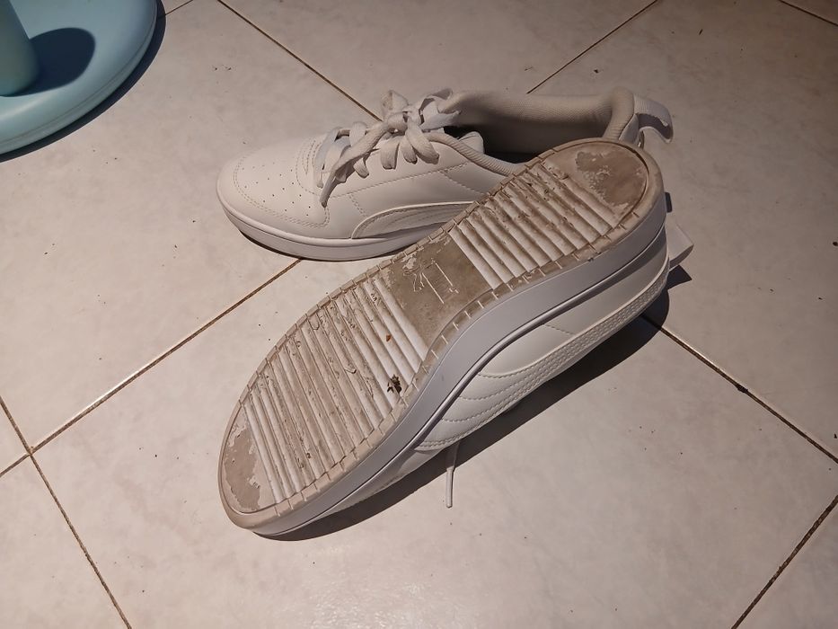 Ténis puma branco n°42.5  Muito usado