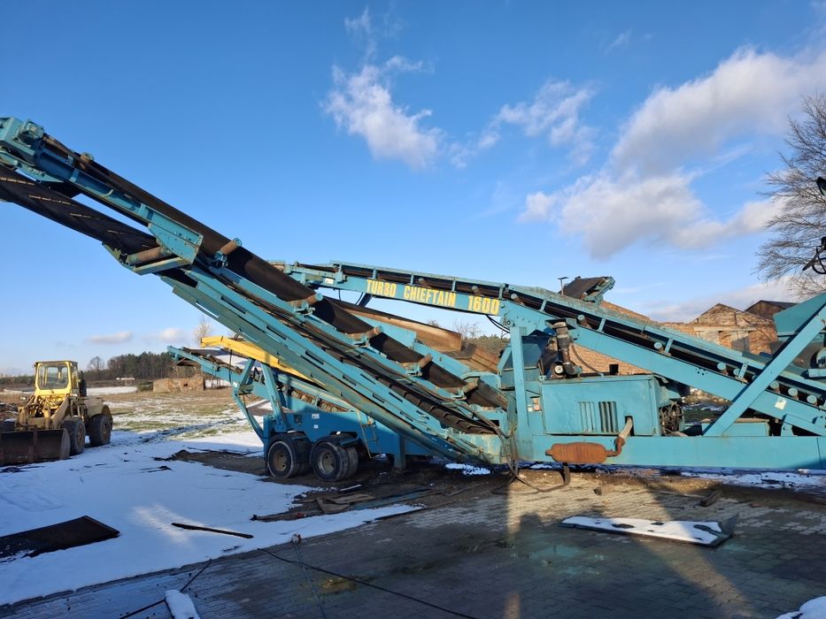 Przesiewacz powerscreen 1600