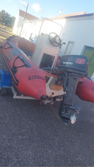 Semi-Rigido Tohatsu 25cv 2T c/Atrelado