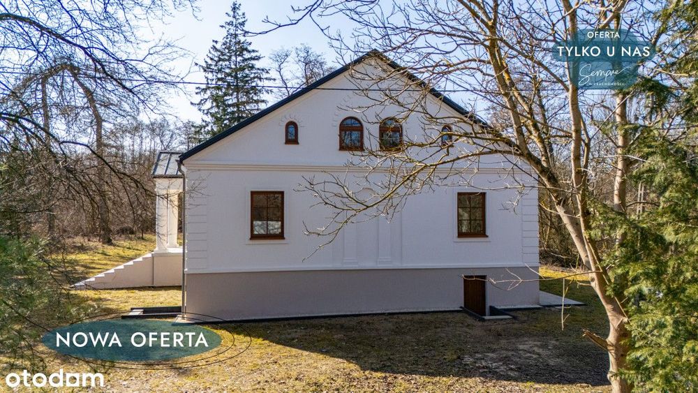 Zabytkowy dwór z Xix wieku | Małyń, woj. łódzkie |