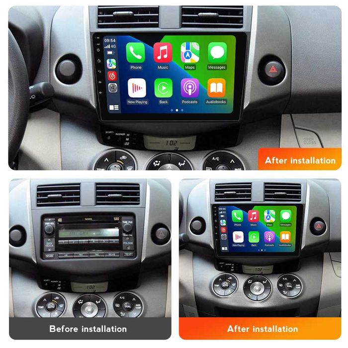 Штатна магнітола Toyota RAV4 2006 - 2012 android GPS навігація
