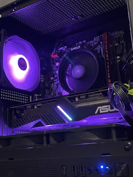 RX 5700 XT | Ryzen 5 1600 | 16GB DDR4 | 480GB SSD | 800W Ігровий ПК