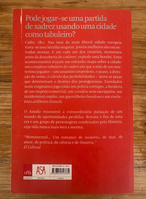 O Assédio - Arturo Pérez-Reverte - NOVO!