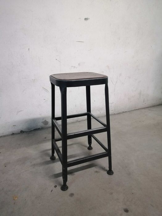 Hoker barowy solidny stalowy loft z kawiarni STARBUCKS