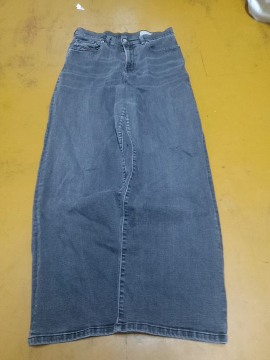 широкі прямі джинси diesel drip дизель Дізель straight wide loose чёрные широкие багги бегги jaded London type jnco southpole jnko leg jeans gray