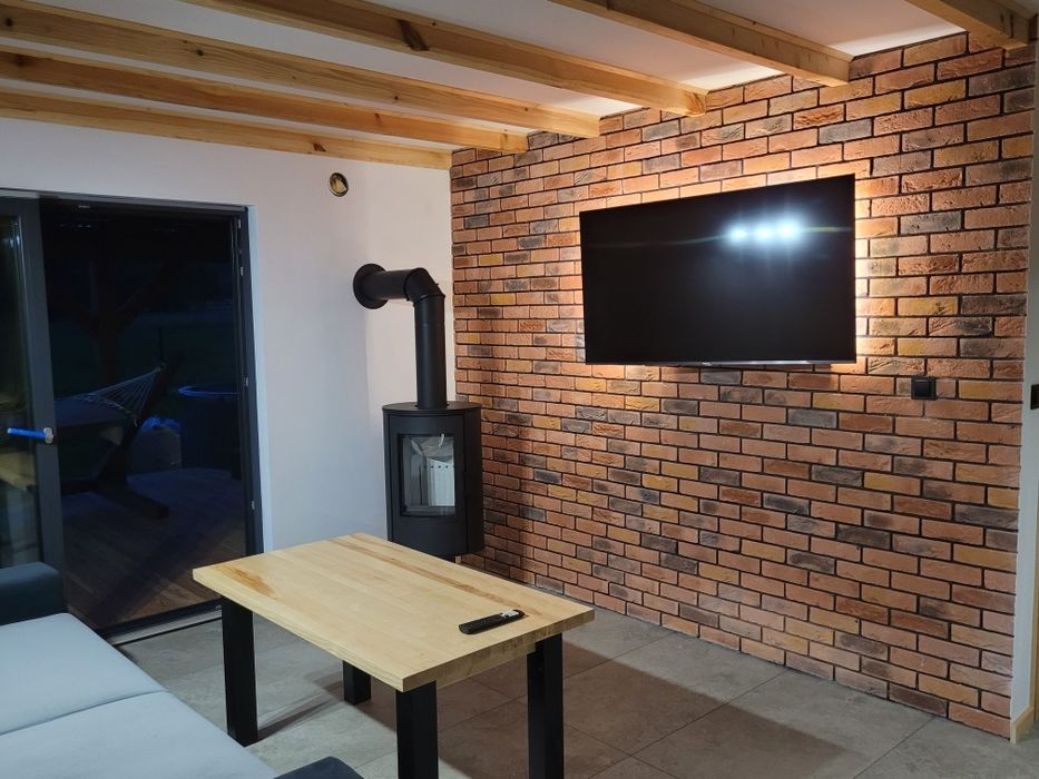 Domki Echo lasu, Zwierzyniec,  Roztocze, balia z jacuzzi, sauna