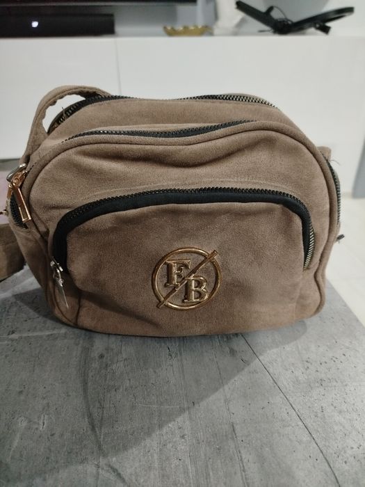 Torebka damska FB zamsz