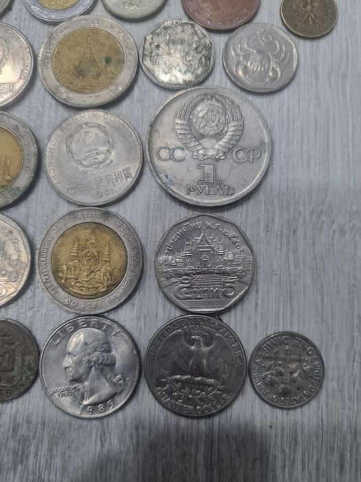 Монеты разные старые