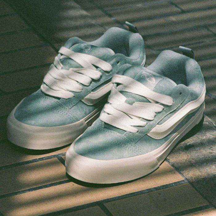 Vans KNU Skool (Pig Suede) Puritan Gray 35/36/36.5/37/38/38.5/39/40 Оригінал