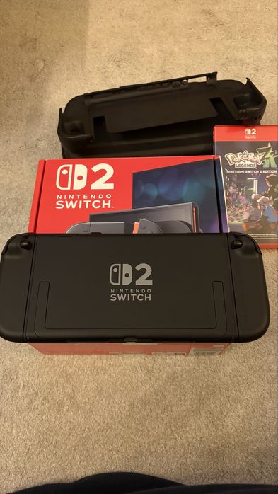 Nintendo switch 2 c/ garantia + jogos + acessorios