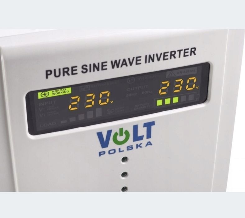 Volt 1000W zasilacz ups, przetwornica napiecia - zestaw z akumulatorem