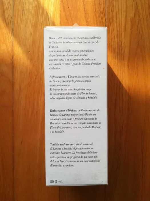 Água de colónia 200 ml Berdoues