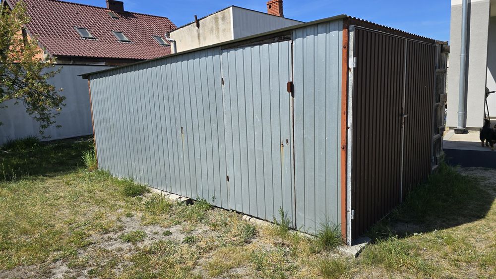 Garaż, blaszak na budowę 3,5 x 5