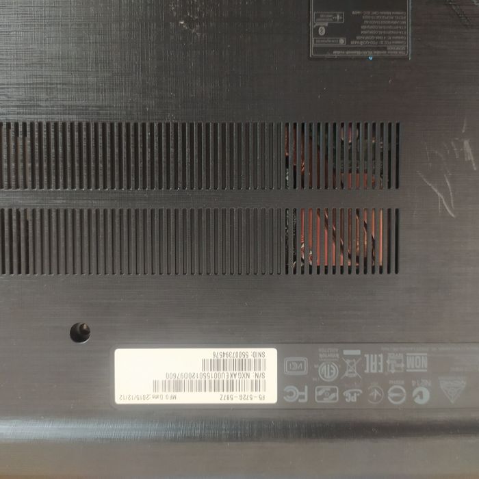 ACER F5-572G/i5-6200U/RAM 8GB/HDD 320GB/GeForce 940М 4GB