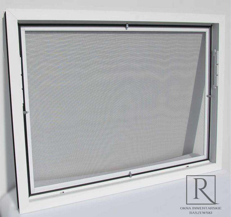 Okna inwentarskie gospodarcze 120x90 + siatki ASF Producent