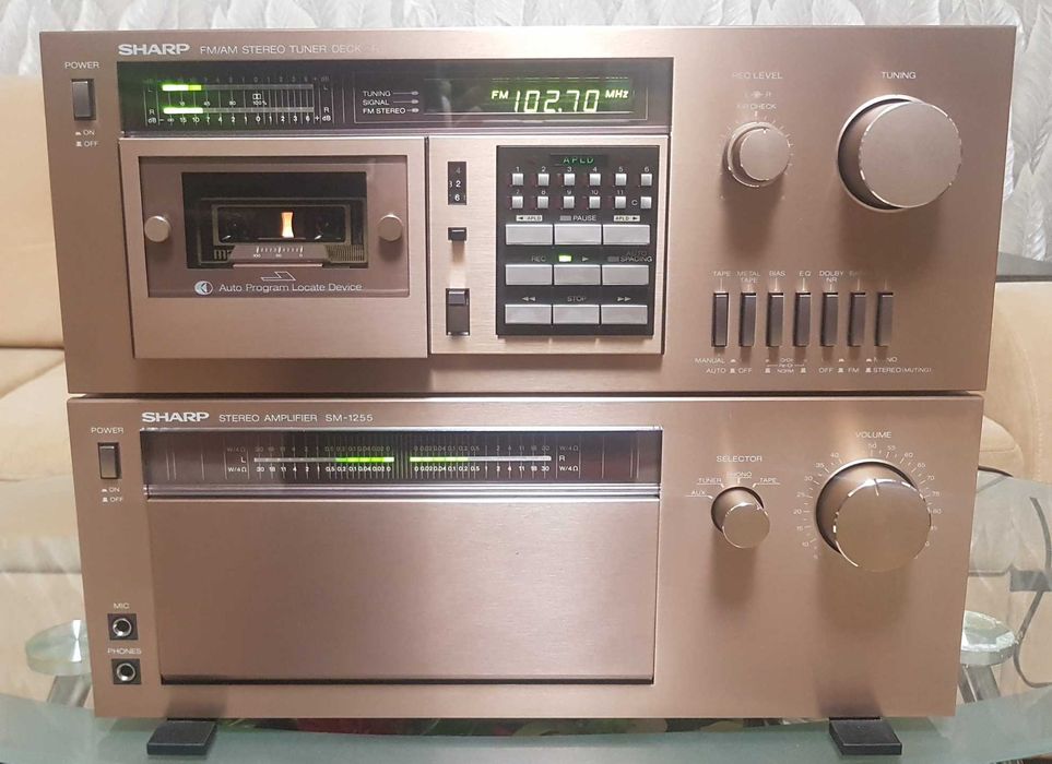 Усилитель+дека тюнер Sharp SM-1255H+RS-1255H made in Japan