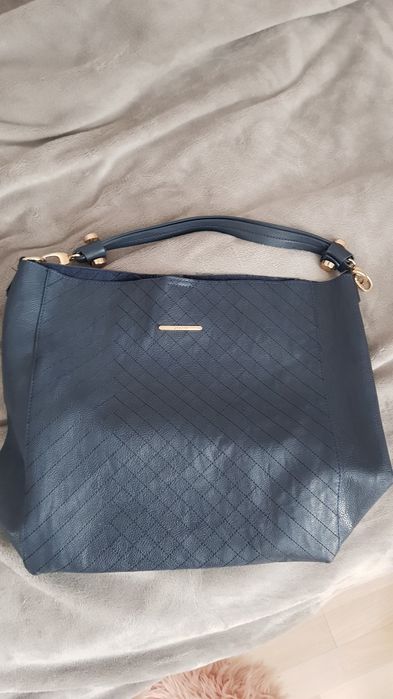 Torebka shopper Mohito granatowa