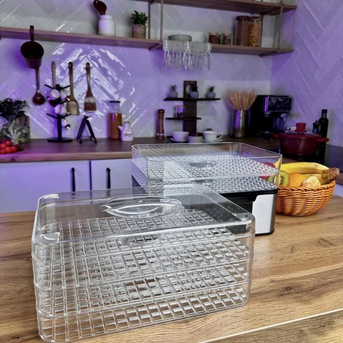 Сушарка для овочів і фруктів квадратна ACL-6801