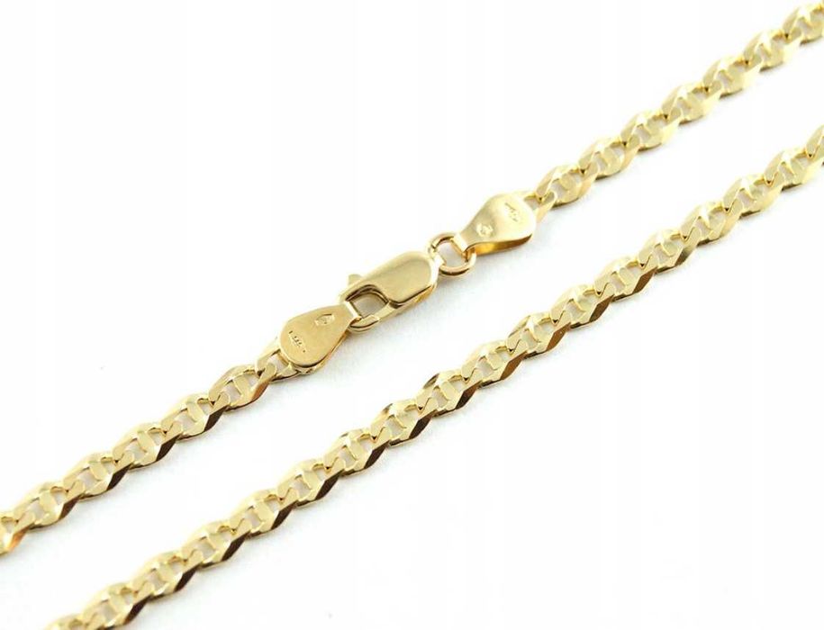 Złoty Łańcuszek Gucci Złoto pr.585 55 cm KUTY