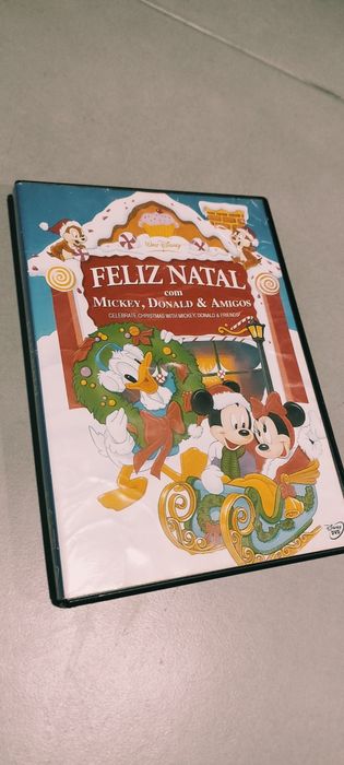 DVD Feliz Natal com Mickey, Donald e amigos Disney
