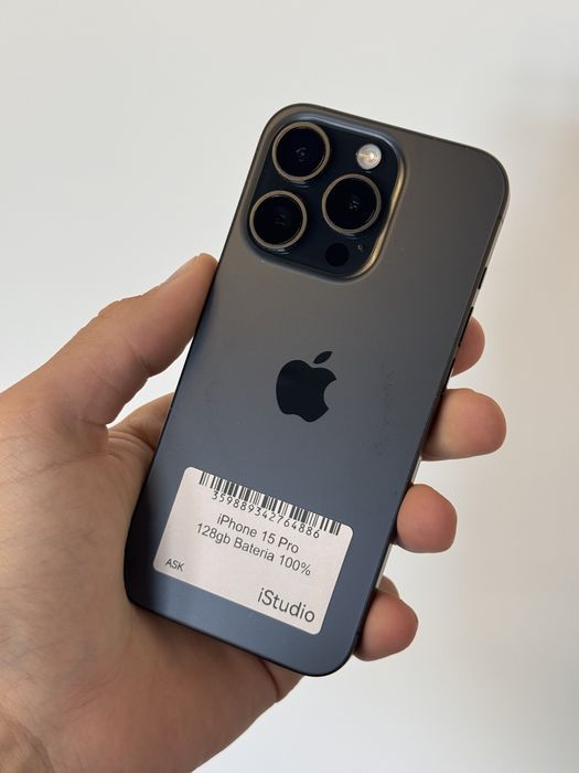 RATY 0% iPhone 15 Pro 128GB BATERIA 100% GWARANCJA 12 miesiecy!!!