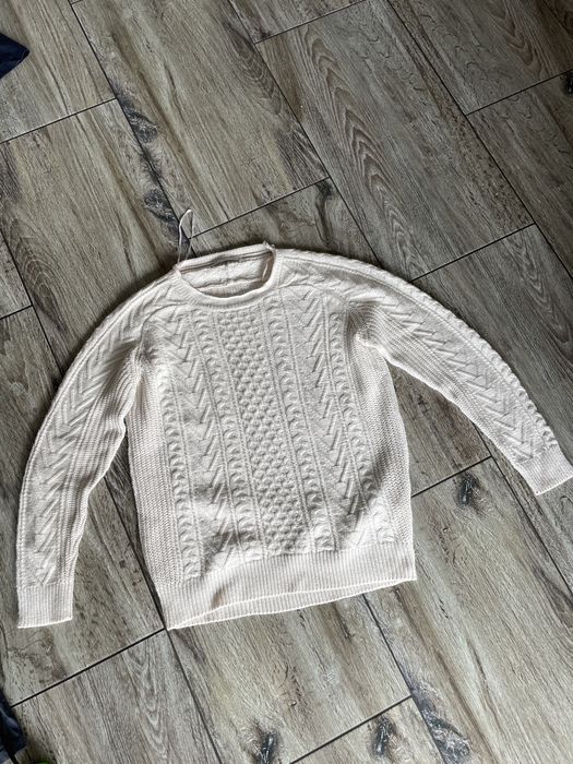 Sweter damski kremowy House