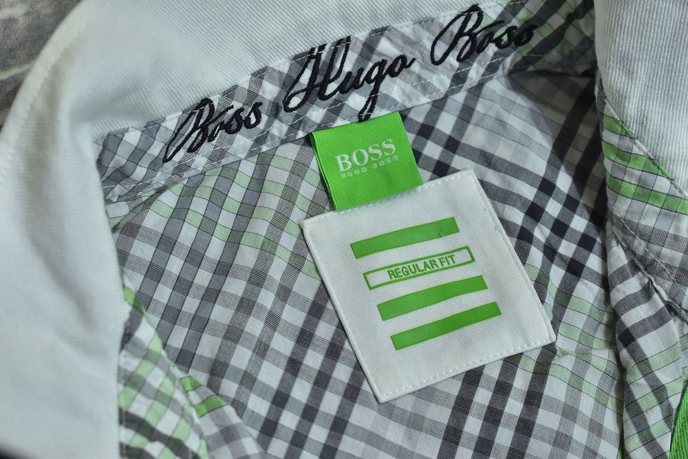 Hugo Boss Męska Czarna Koszulka Polo Regular Fit L