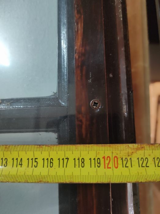 Portada madeira maciça envidraçadas