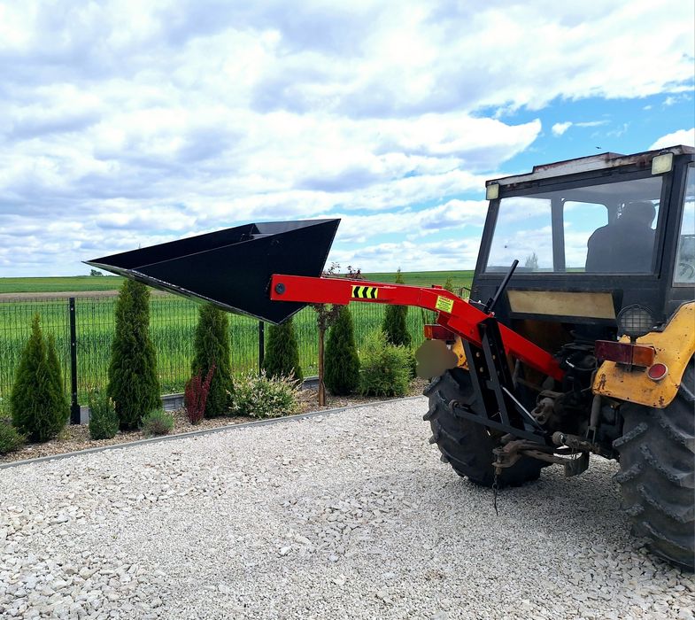 Łycha, widły na tylni tuz, mocny ładowacz na tył ciągnika,  tur tył