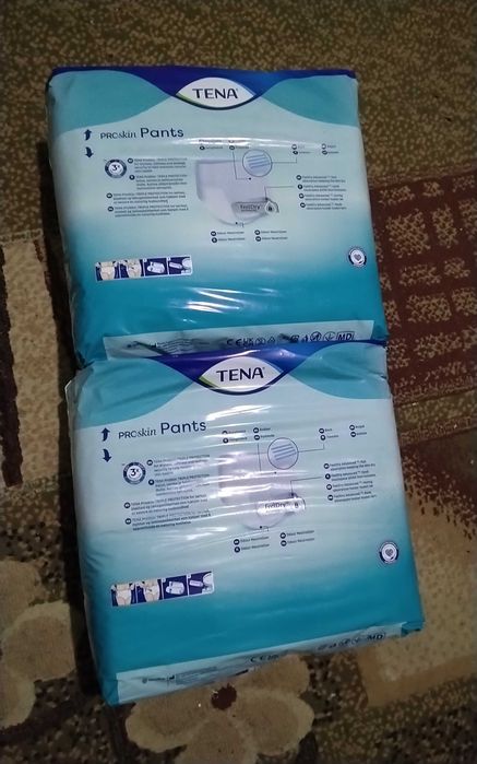 Підгузники-памперси для дорослих Tena ProSkin Pants 6 крапель, розмір XL, упаковка 12 шт. з Іспанії