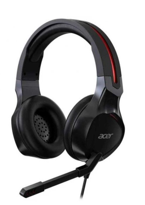 Headset Acer Nitro Gaming Preto e Vermelho