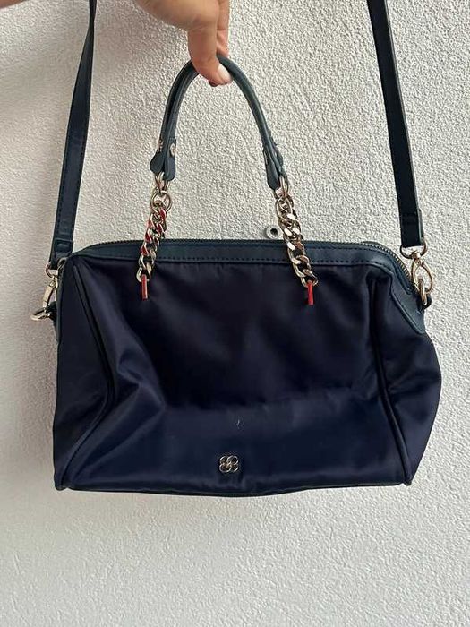 Mala azul nylon - Gloria Ortiz