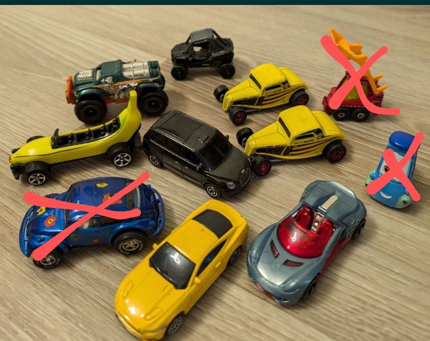 Машинки Darda Motor, Hot Wheels, Matchbox, Технопарк