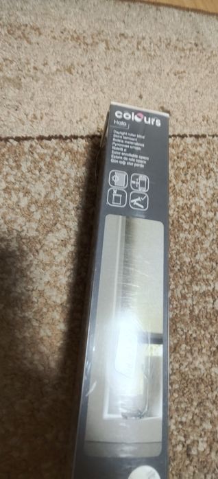 Roleta materiałowa kolor szary 60cm NOWA