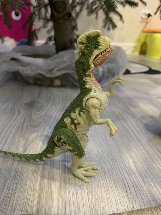 Колекційний динозавр 1993 рік Jurassic Park DILOPHOSAURUS
