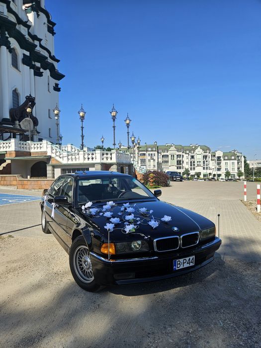 Auto do  ślubu BMW E38 740Li E60 545i