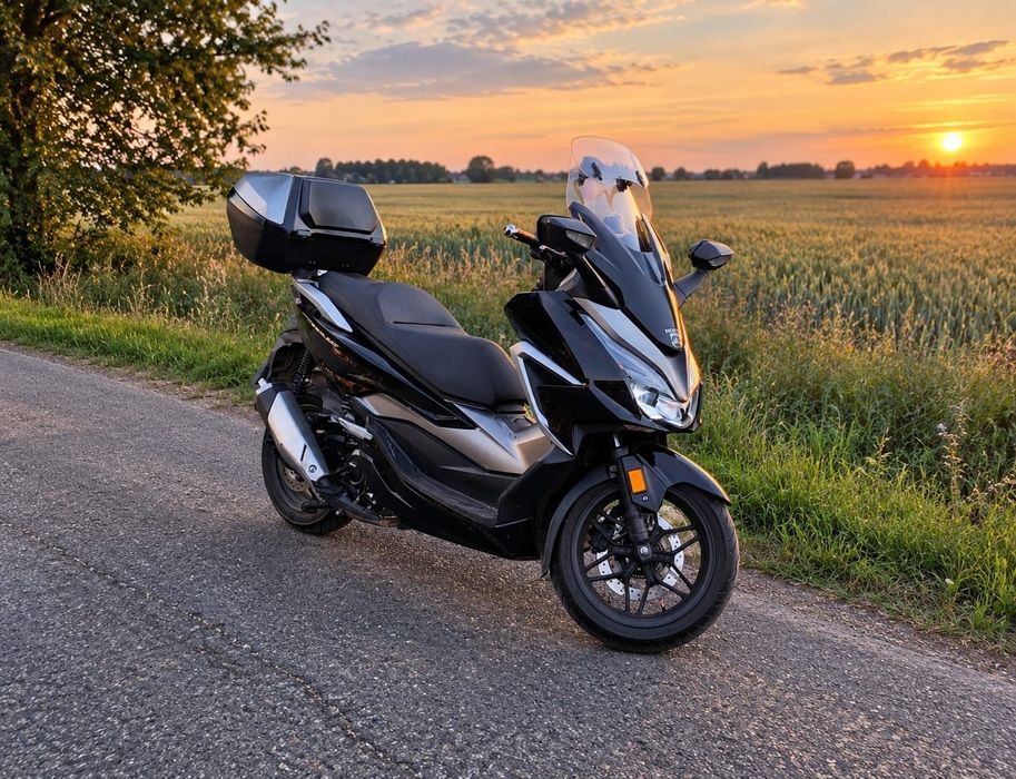 Honda NSS Honda Forza 350 2021r salon Polska kufer Bluetooth zamiana