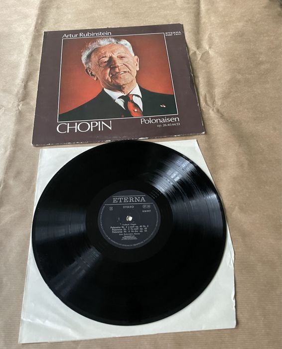 ZESTAW 3 albumów winylowych Artur Rubinstein Chopin kolekcja  winyl