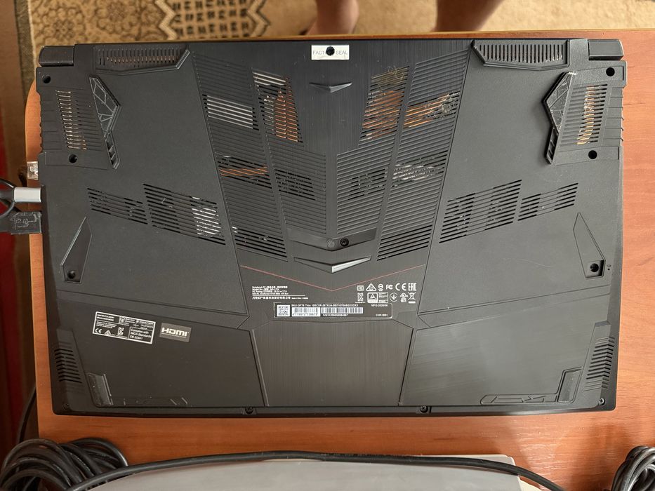 MSI ігровий ноутбук 17.3/і7/24-512GB SSD/GTX 1650