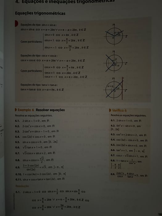 Preparação Para exame final - Matemática A 12 ano