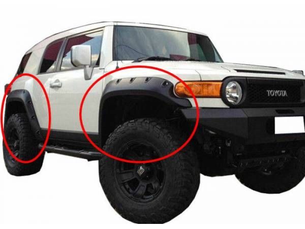 Toyota FJ Cruiser расширители арок bushwacker