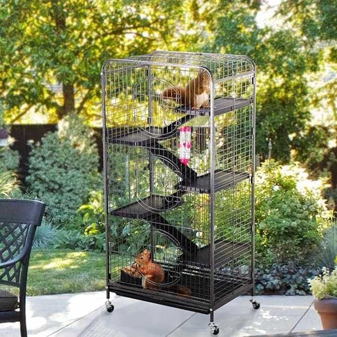 Gaiola para Roedores (Coelhos Chinchillas, Esquilos) e Furões 131cm