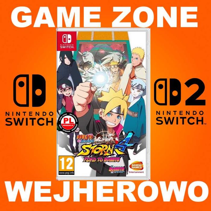 NARUTO Storm 4 Road to Boruto PL Nintendo SWITCH +Oled +Lite+ SWITCH 2