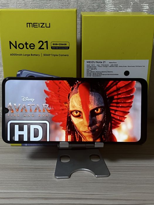 Нові !запаковані !Meіzu Note 21 8/256  6000 mAh