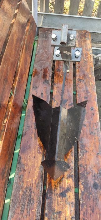 Плуг до мотоблока Зірка