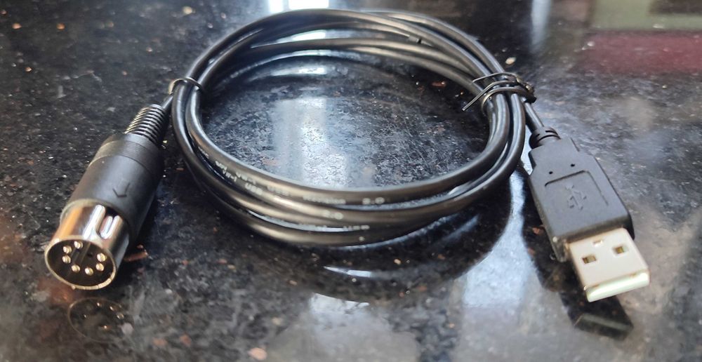 Atari XE XL 65 130 zasilacz / kabel zasilający USB