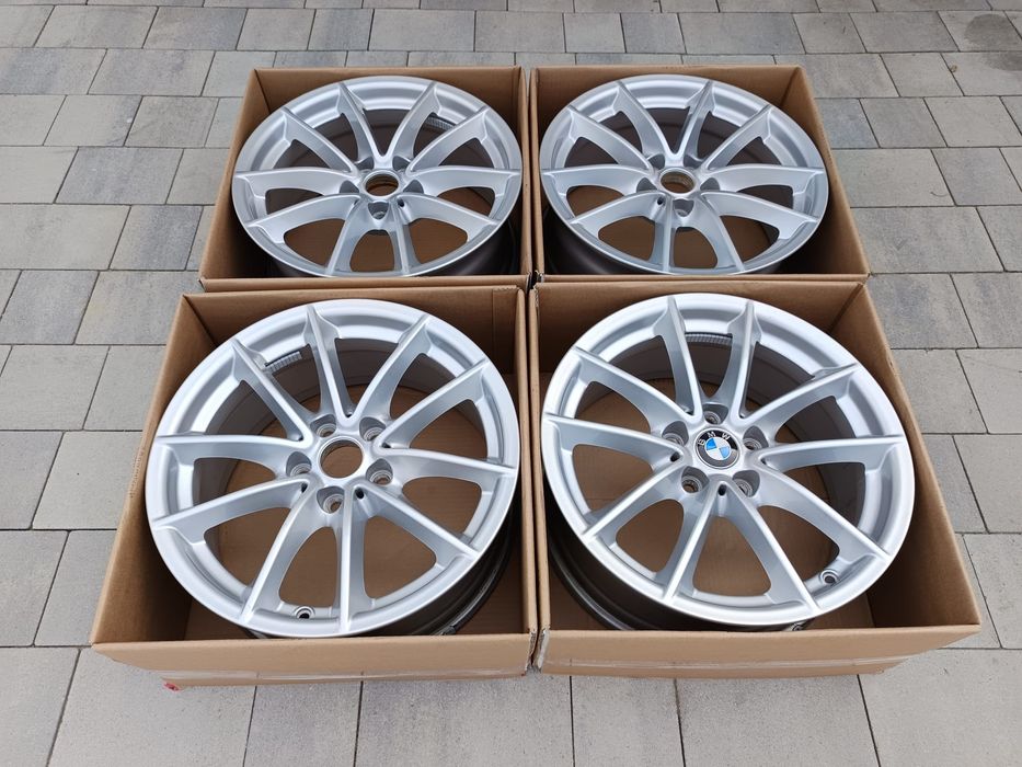 Felgi 16" 5x112 BMW OEM G20 G30 X1 X3 Audi A4 A8 Q7 VW Srebrne Nowe | #B1