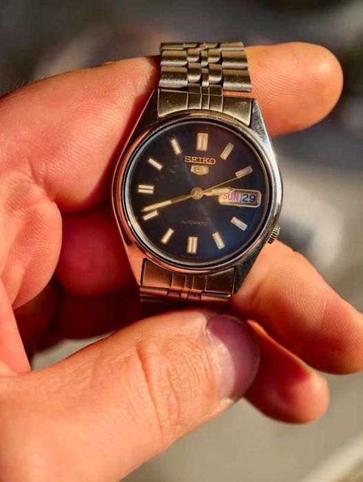 Seiko 5 Automatic SNXS77 | Blue Sunray | Kultowy Automat | Klasyk