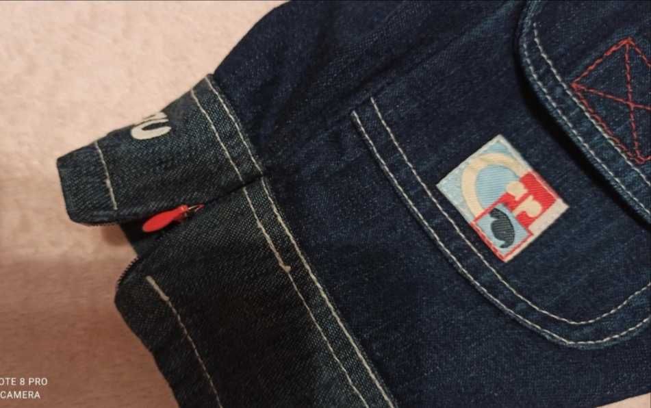 Spodnie jeansy na gumce