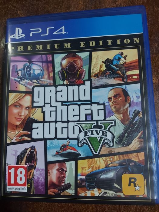 Sprzedam gta 5 na ps4